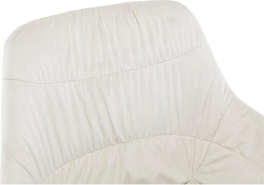 SalesFever Eetkamerstoel Rimini fauteuil: zitcomfort voor de eetkamer Eetkamerstoel achterkant met honingraatstepping 360° draaifunctie (1 stuk) - Foto 8
