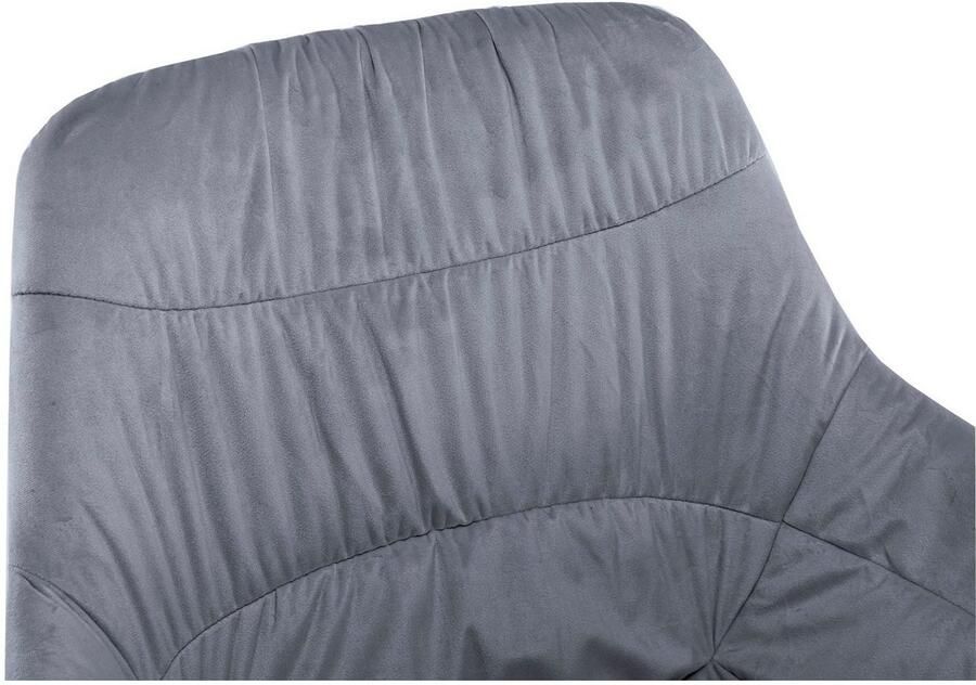 SalesFever Eetkamerstoel Rimini Armlehnstuhl: Sitzkomfort fürs Esszimmer Eetkamerstoel achterkant met honingraatstepping 360° draaifunctie (1 stuk) - Foto 9