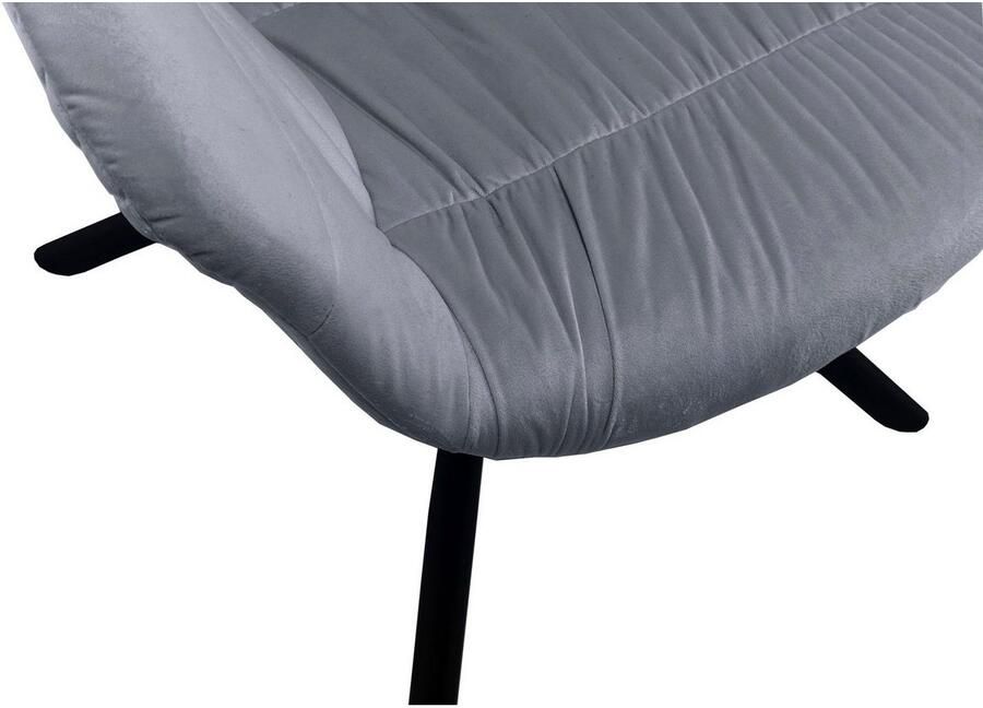 SalesFever Eetkamerstoel Rimini Armlehnstuhl: Sitzkomfort fürs Esszimmer Eetkamerstoel achterkant met honingraatstepping 360° draaifunctie (1 stuk) - Foto 7