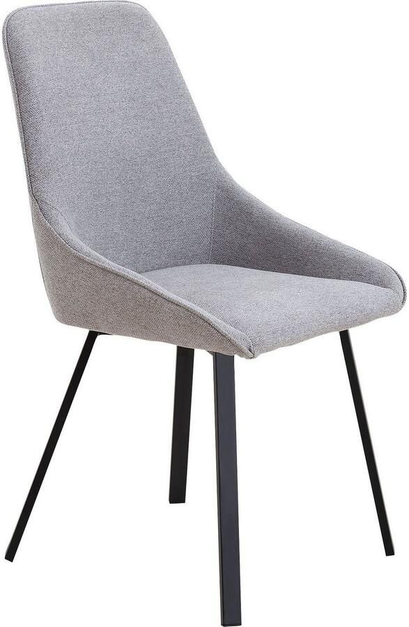 SalesFever Eetkamerstoel Stijlvol H 87 cm B 51 cm D 47 cm (set 2 stuks) - Foto 3