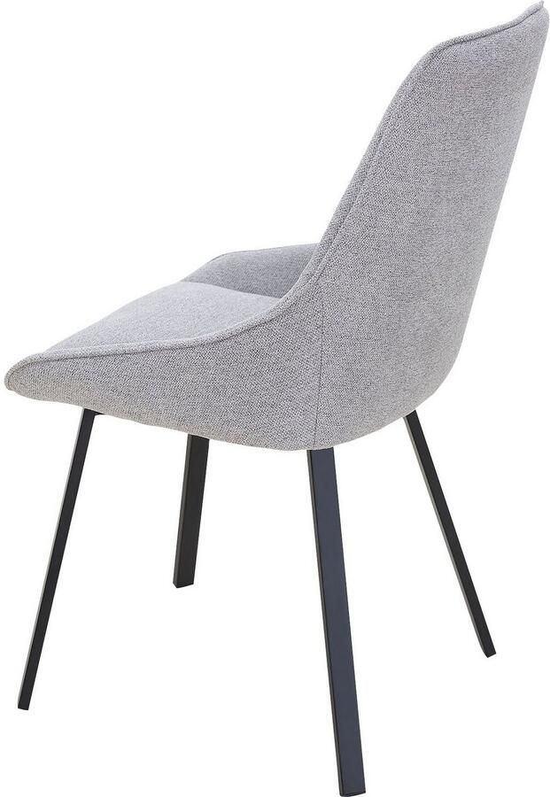 SalesFever Eetkamerstoel Stijlvol H 87 cm B 51 cm D 47 cm (set 2 stuks)