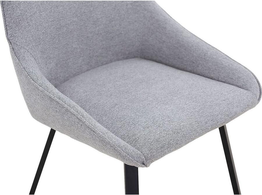 SalesFever Eetkamerstoel Stijlvol H 87 cm B 51 cm D 47 cm (set 2 stuks) - Foto 2