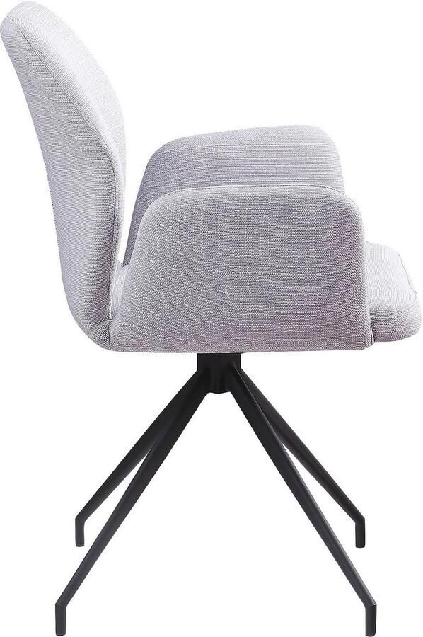 SalesFever Eetkamerstoel Taormina Armlehnstuhl Eetkamerstoel met 180° draaifunctie (1 stuk) - Foto 4