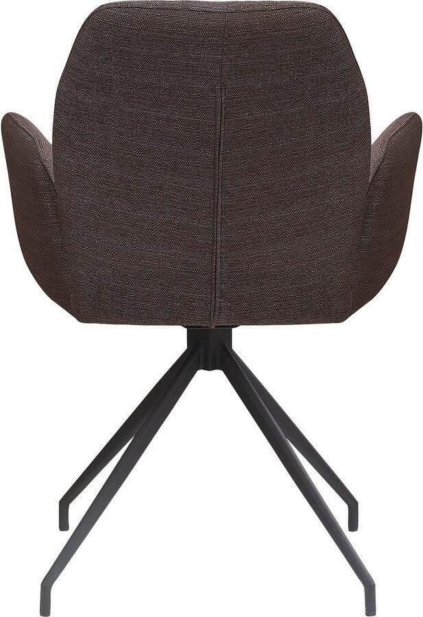 SalesFever Eetkamerstoel Taormina Armlehnstuhl Eetkamerstoel met 180° draaifunctie (1 stuk) - Foto 4