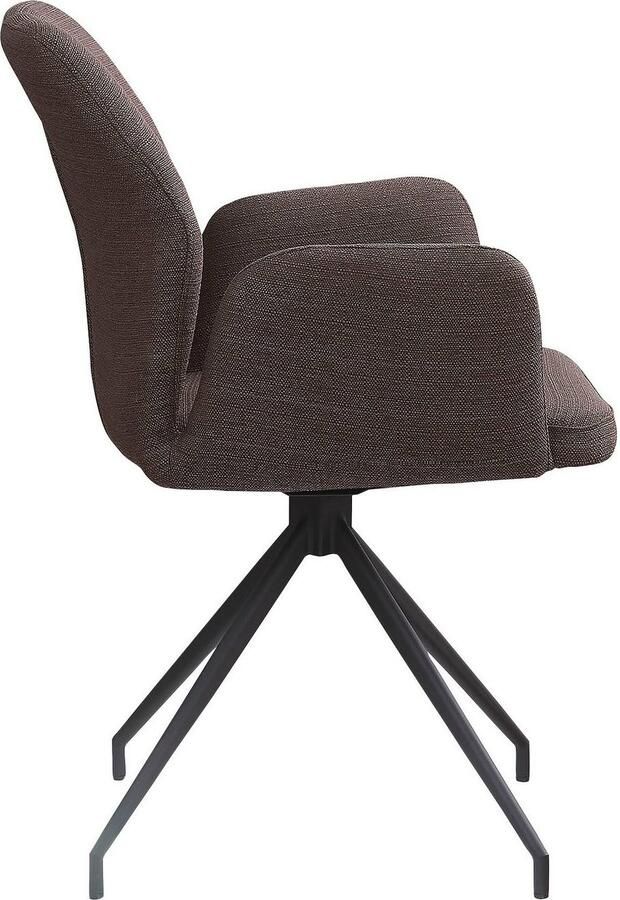 SalesFever Eetkamerstoel Taormina Armlehnstuhl Eetkamerstoel met 180° draaifunctie (1 stuk) - Foto 3