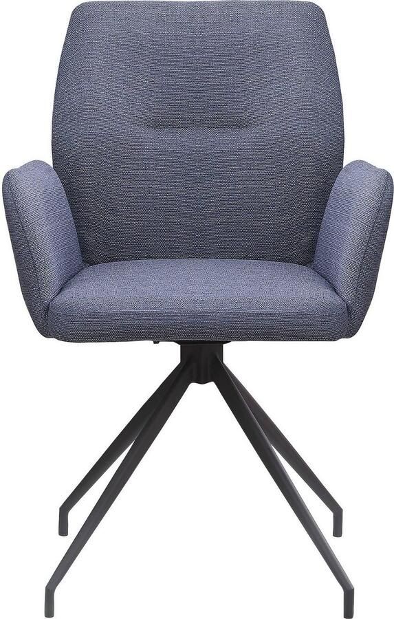 SalesFever Eetkamerstoel Taormina Armlehnstuhl Eetkamerstoel met 180° draaifunctie (1 stuk) - Foto 6