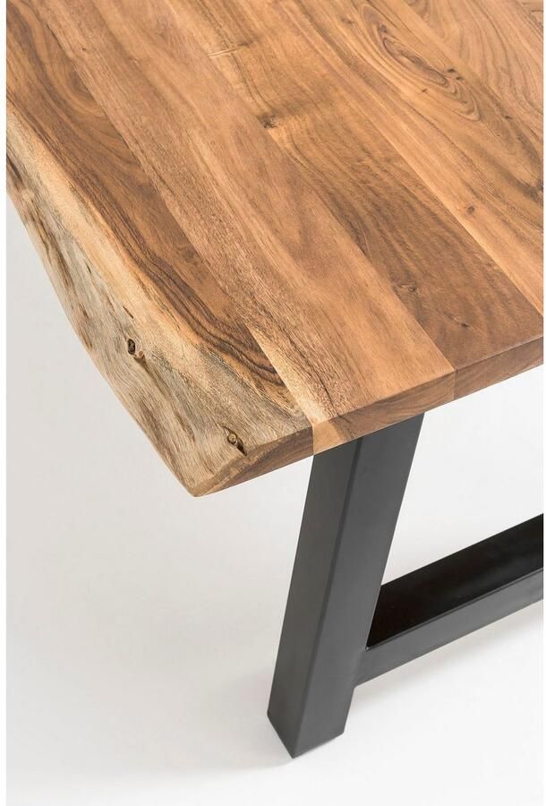 SalesFever Eettafel Designer-Esstisch für stilvolle Mahlzeiten Massief hout geolied en tweevoudig gewaxt - Foto 5