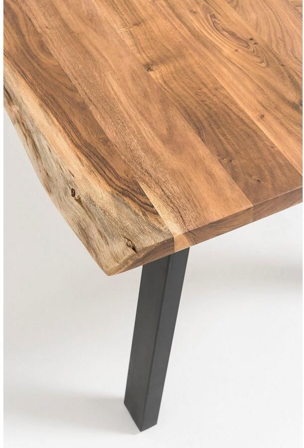 SalesFever Eettafel Designer-Esstisch für stilvolle Mahlzeiten Massief hout geolied en tweevoudig gewaxt - Foto 5