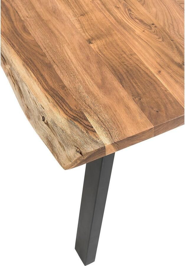 SalesFever Eettafel Designer-Esstisch für stilvolle Mahlzeiten Massief hout geolied en tweevoudig gewaxt - Foto 4