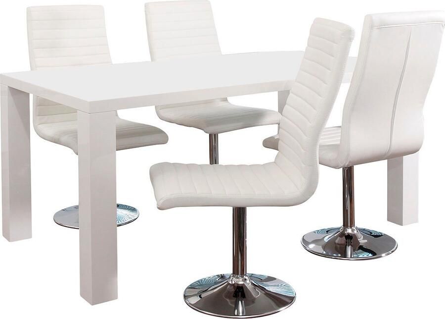SalesFever Eettafel Esbjerg Stijlvolle tafel Elegante hoogglans voor veeleisende esthetiek - Foto 4