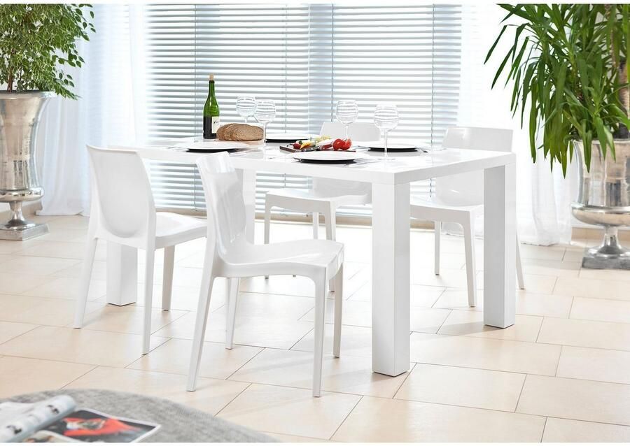 SalesFever Eettafel Esbjerg Stijlvolle tafel Elegante hoogglans voor veeleisende esthetiek - Foto 5