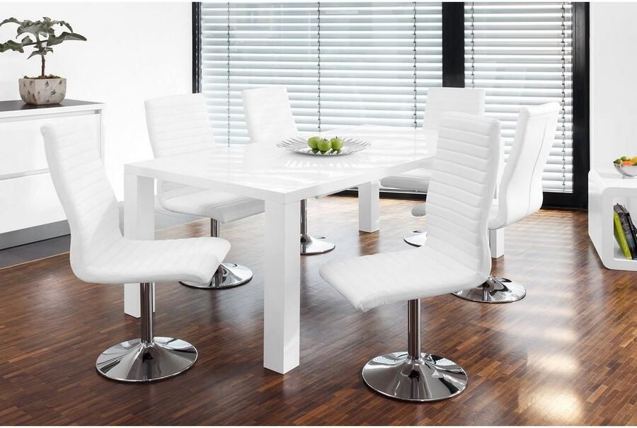 SalesFever Eettafel Esbjerg Stilvoller Esszimmertisch in chique hoogglans - Foto 5