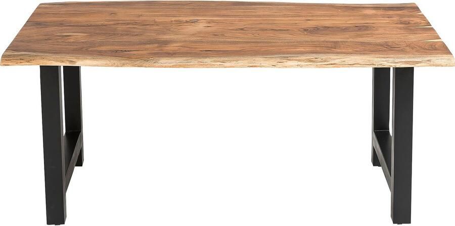 SalesFever Eettafel Minimalistische tafel Geolied en dubbel gewaxed massief hout - Foto 10