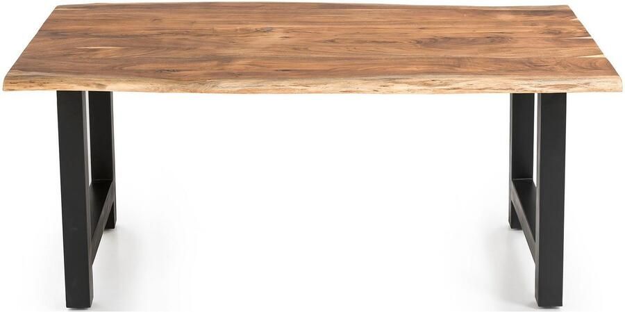 SalesFever Eettafel Minimalistische tafel Geolied en dubbel gewaxed massief hout - Foto 12