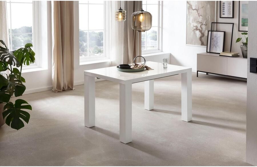 SalesFever Eettafel Stijlvolle tafel hoogglanzend gelakt uittrekbaar - Foto 10