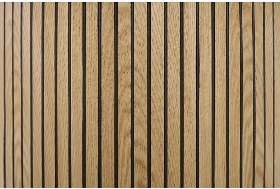 SalesFever Eettafel Torsby Essplatztisch für Familien met geribbelde voet van eikenfineer - Foto 9