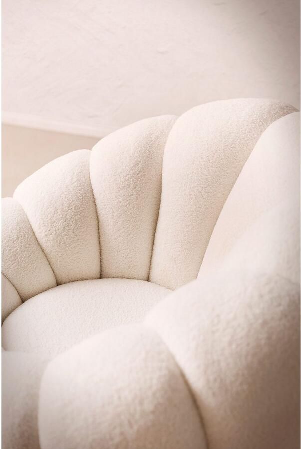 SalesFever Fauteuil Bonn Der elegante Sessel incl. poef en met 360° draaifunctie (set 2 stuks) - Foto 6