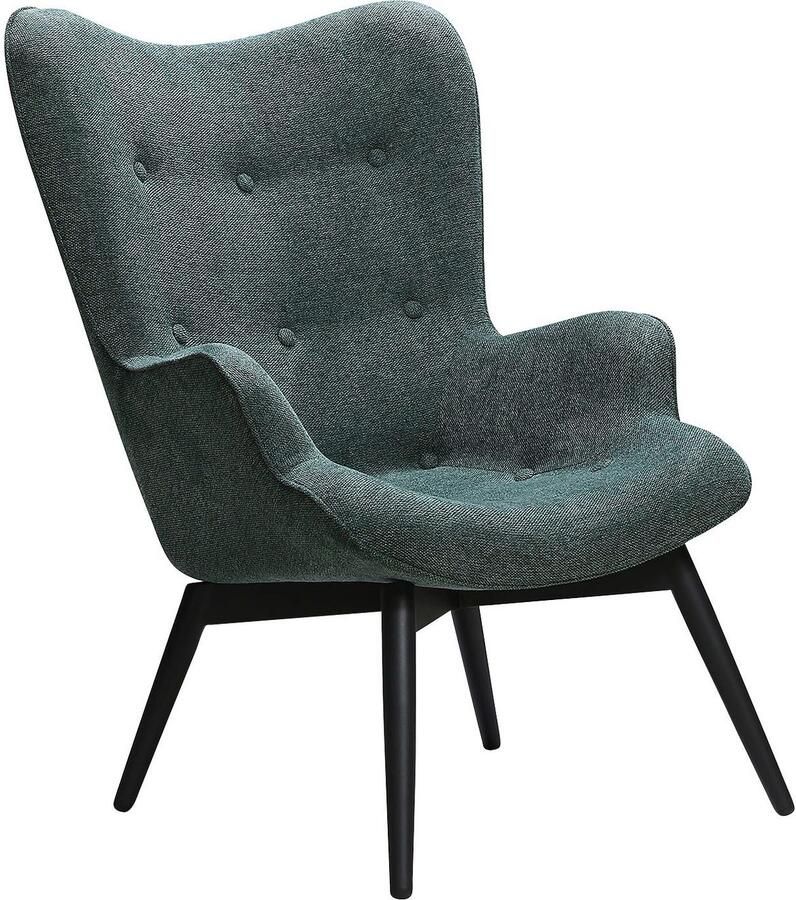 SalesFever Fauteuil Komfortabler Relaxsessel zum Entspannen Decoratieve knopen in de rugleuning (1 stuk)