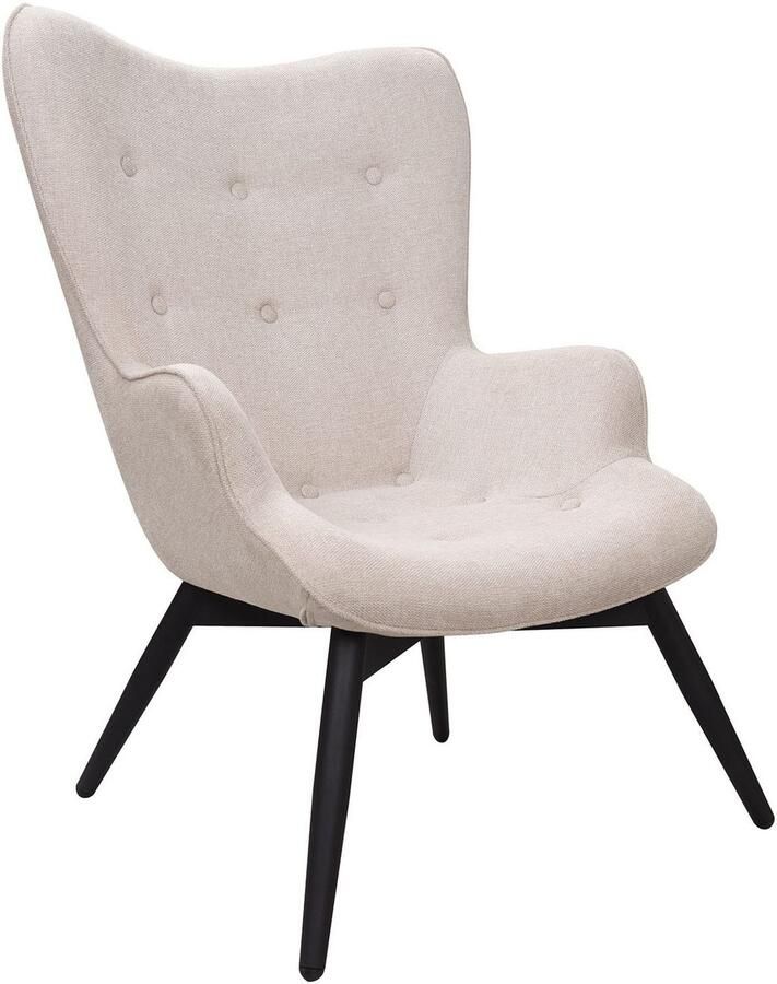 SalesFever Fauteuil Komfortabler Relaxsessel zum Entspannen Decoratieve knopen in de rugleuning (1 stuk)
