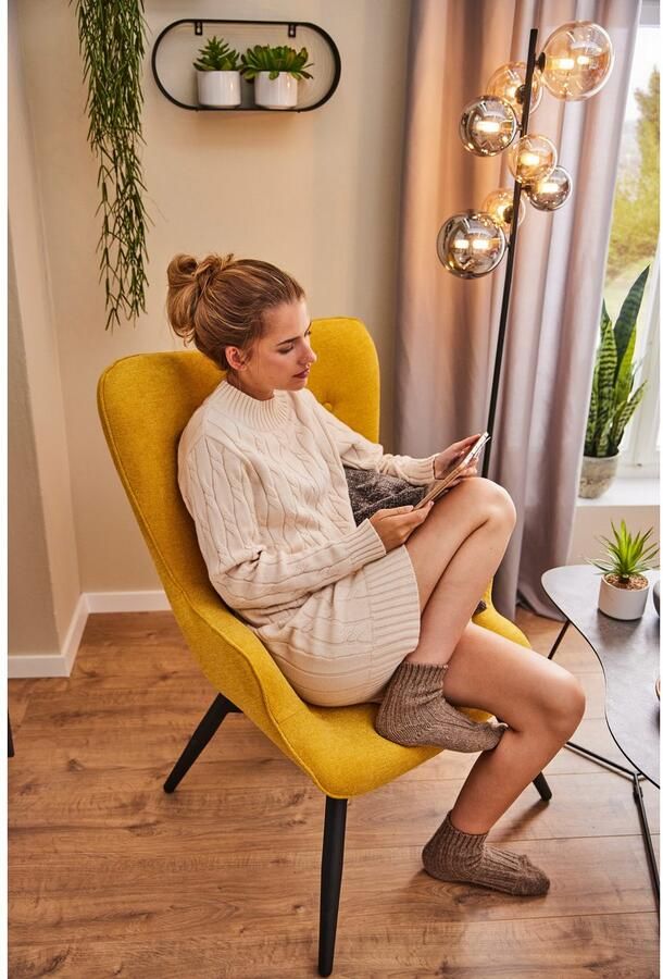 SalesFever Fauteuil Komfortabler Relaxsessel zum Entspannen Decoratieve knopen in de rugleuning (1 stuk) - Foto 7