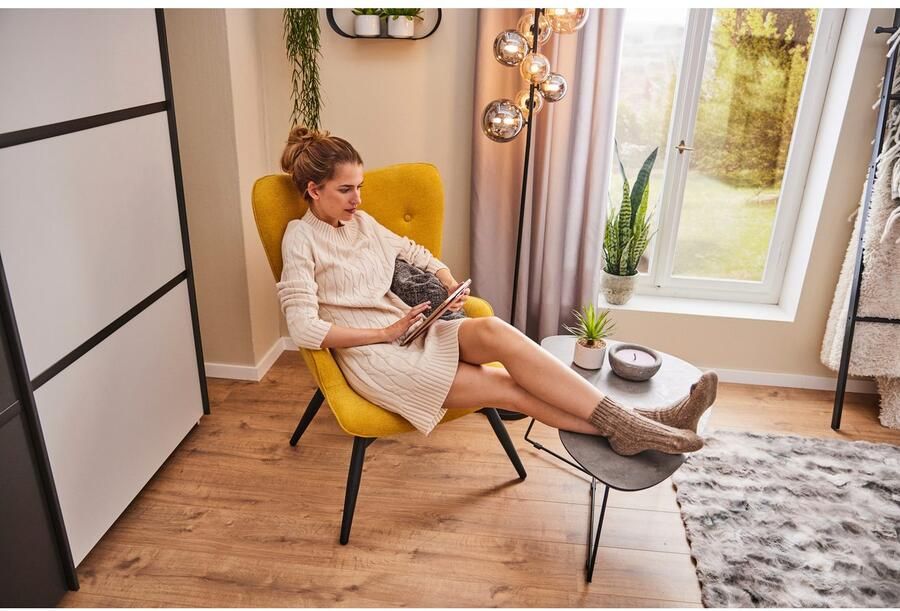 SalesFever Fauteuil Komfortabler Relaxsessel zum Entspannen Decoratieve knopen in de rugleuning (1 stuk) - Foto 6