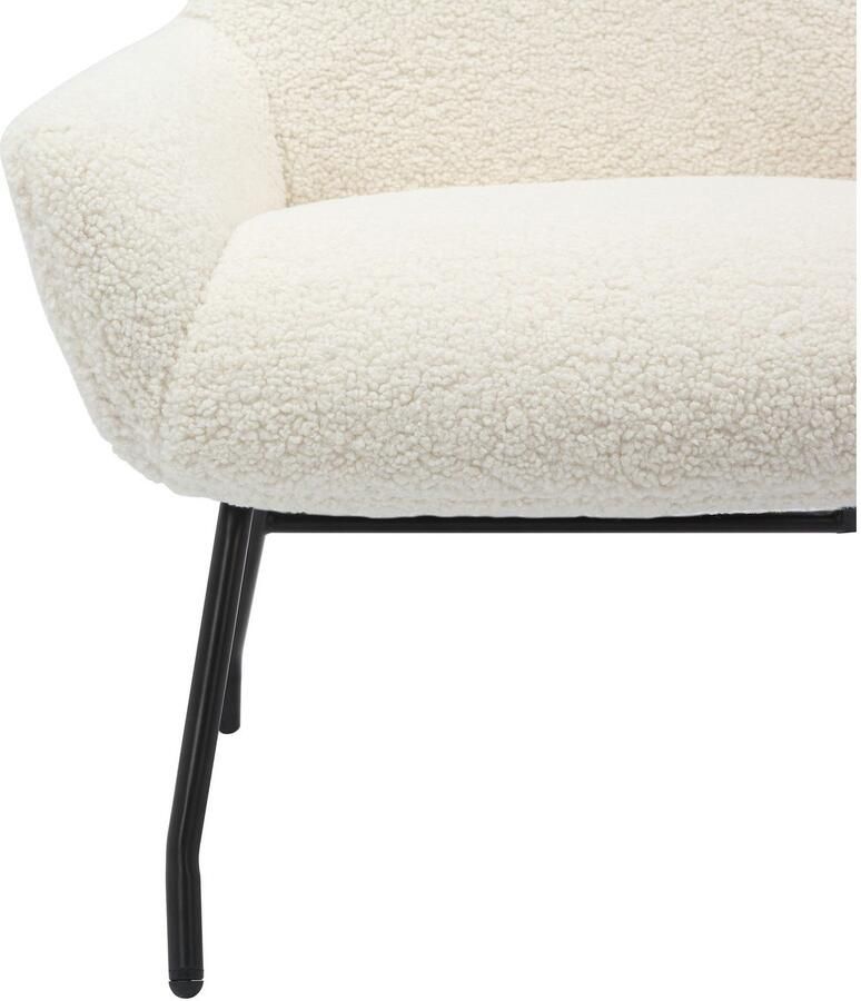 SalesFever Fauteuil Orlando Bequemer Sessel zum Entspannen met bekleding in imitatiebont-look (set 2 stuks) - Foto 7