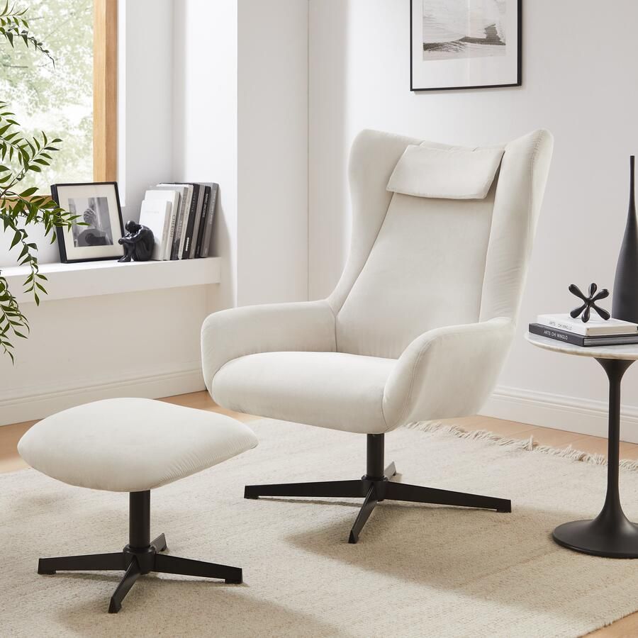 SalesFever Fauteuil Savannah Bequemer Sessel met draaifunctie (set 2 stuks) - Foto 10