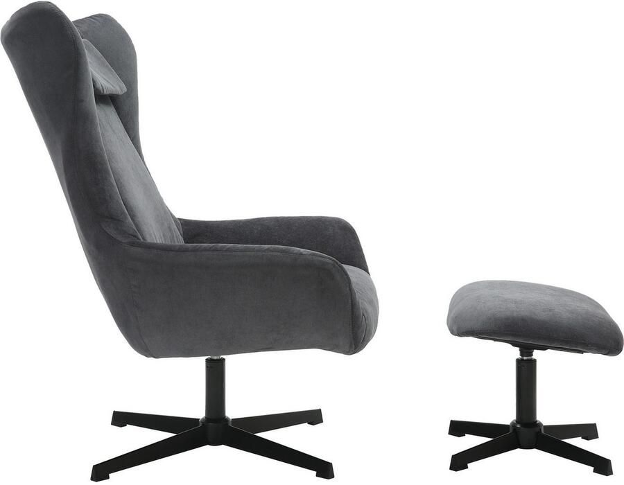 SalesFever Fauteuil Savannah Bequemer Sessel met draaifunctie (set 2 stuks) - Foto 7