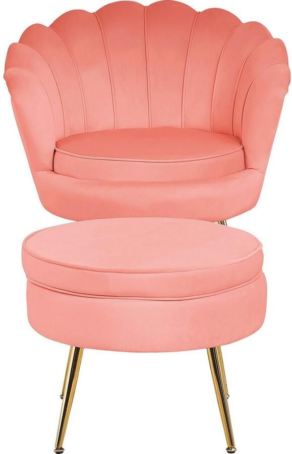 SalesFever Hocker Calm Gepolsterter Hocker mit Charme met hoog zitkussen - Foto 7