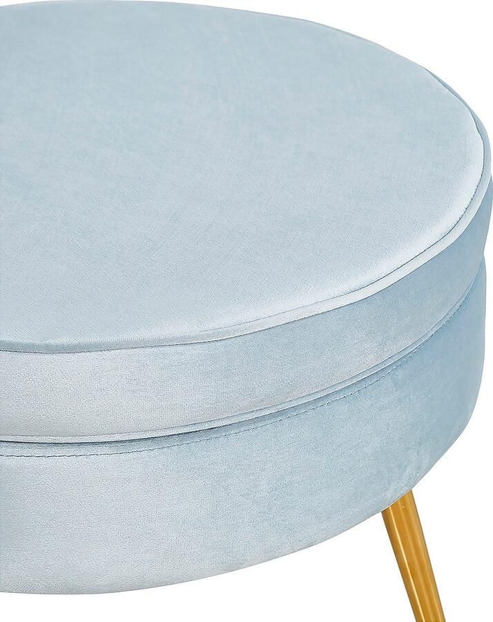 SalesFever Hocker Calm Gepolsterter Hocker mit Charme met hoog zitkussen - Foto 5