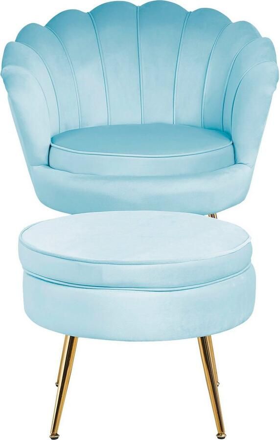 SalesFever Hocker Calm Gepolsterter Hocker mit Charme met hoog zitkussen - Foto 7