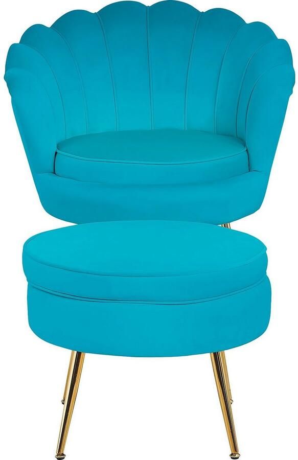 SalesFever Hocker Calm Gepolsterter Hocker mit Charme met hoog zitkussen - Foto 7