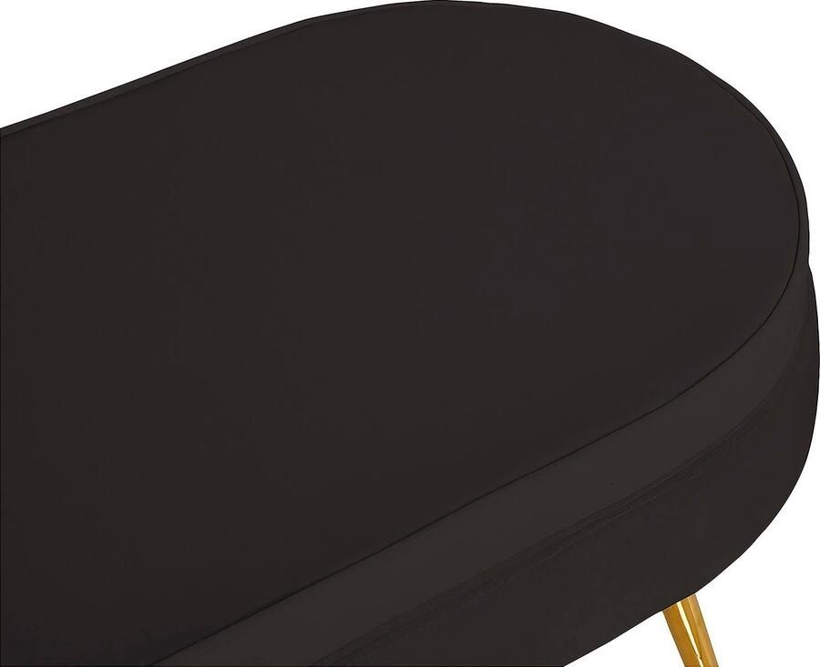 SalesFever Hocker Clam Stijlvolle kruk Elegant design in ovale vorm 99cm breedte - Foto 5