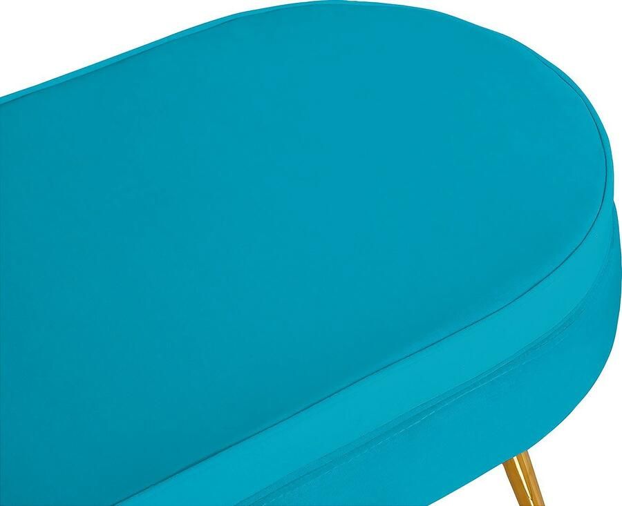 SalesFever Hocker Clam Stijlvolle kruk Elegant design in ovale vorm 99cm breedte - Foto 5