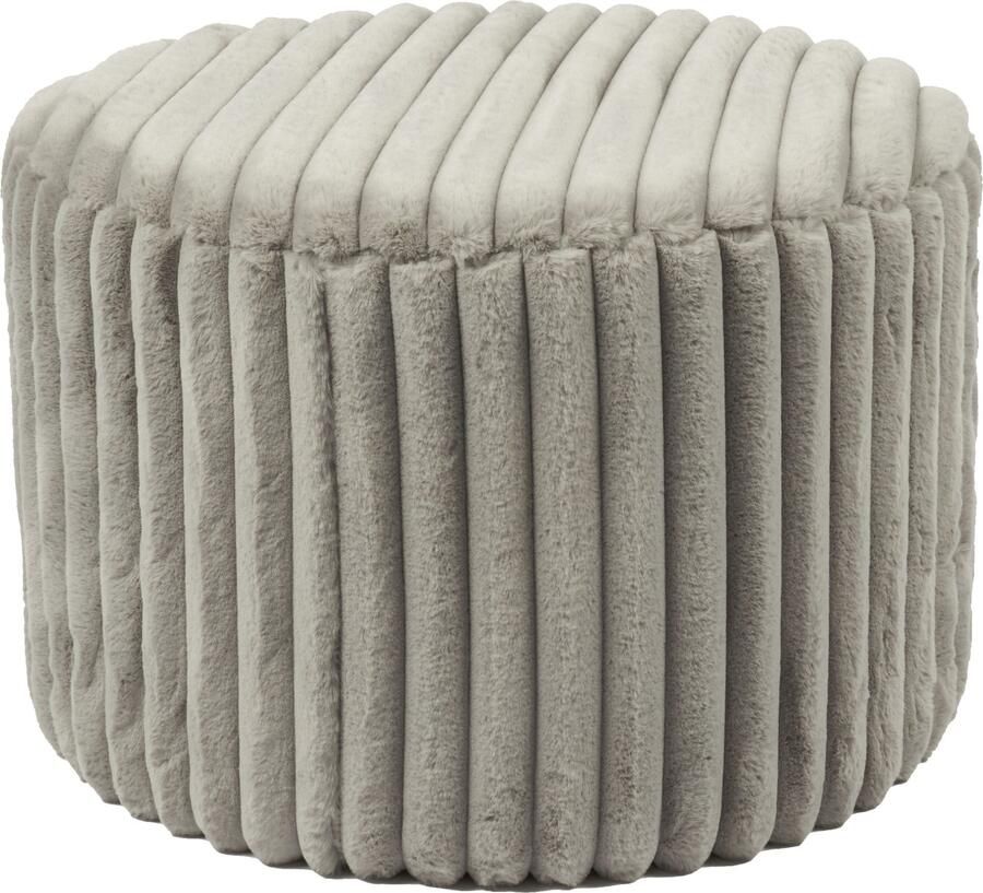 SalesFever Hocker Komfortabler Polsterhocker Bekledingsstof Oeko-Tex gecertificeerd en PFC-vrij