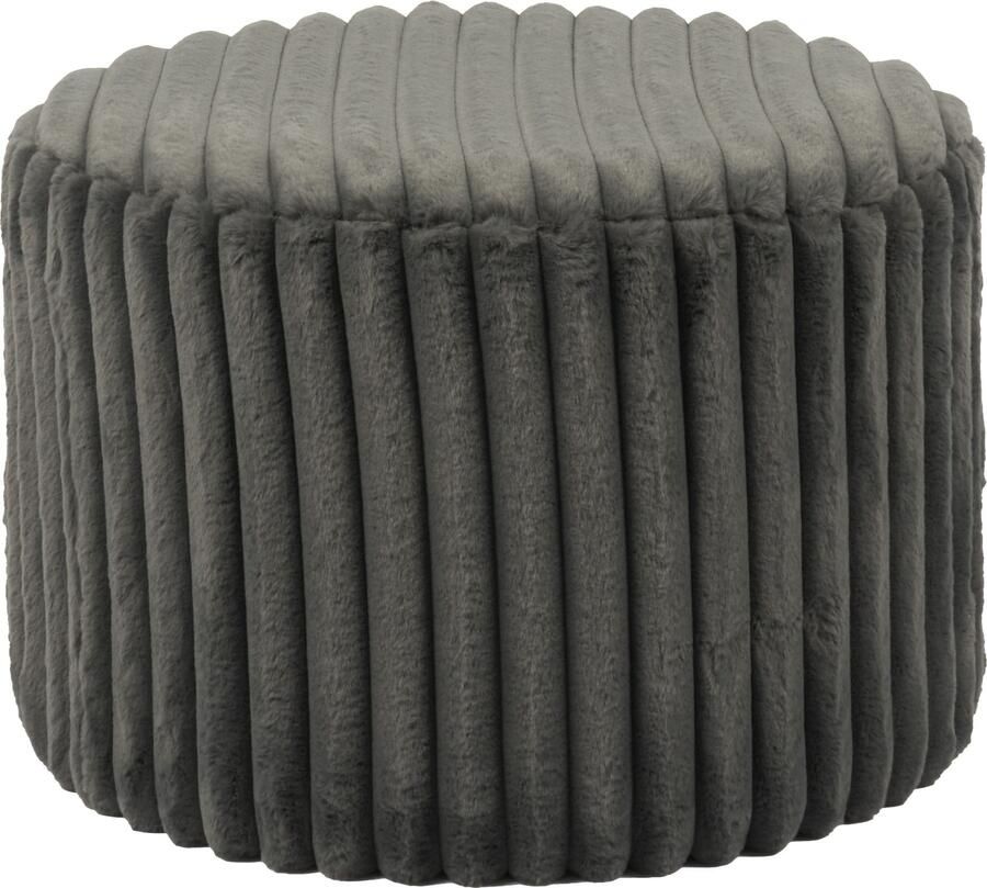 SalesFever Hocker Komfortabler Polsterhocker Bekledingsstof Oeko-Tex gecertificeerd en PFC-vrij