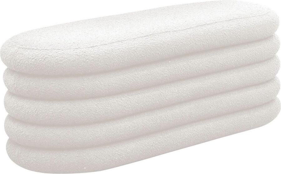 SalesFever Hocker Comfortabele kruk met stijl Praktische opbergruimte in aantrekkelijk design - Foto 3