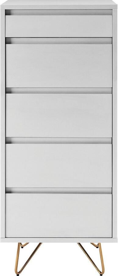 Artistiq Living Artistiq Ladekast met spiegel Carles 110 x 45cm Wit - Foto 7