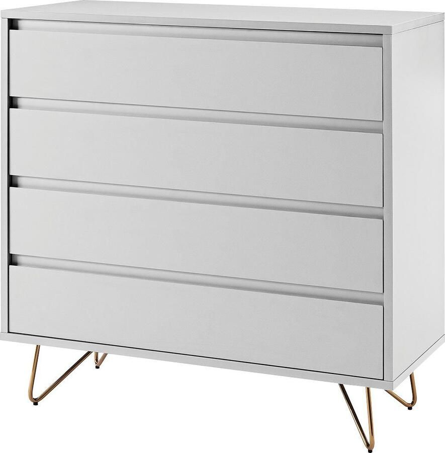 SalesFever Kast Bolton Stijlvol dressoir in mooie kleuren dressoir halkast sidetable - Foto 3
