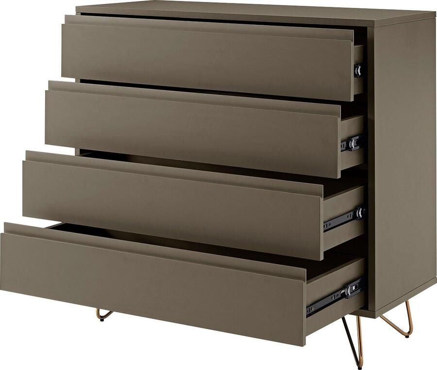 SalesFever Kast Bolton Stijlvol dressoir in mooie kleuren dressoir halkast sidetable - Foto 5
