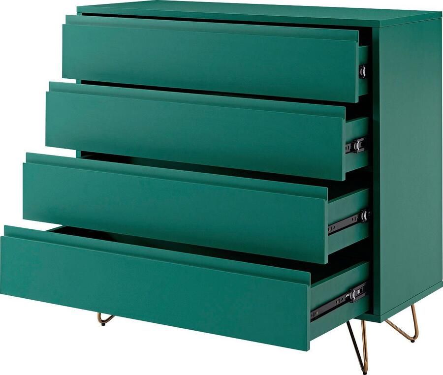SalesFever Kast Bolton Stijlvol dressoir in mooie kleuren dressoir halkast sidetable - Foto 4