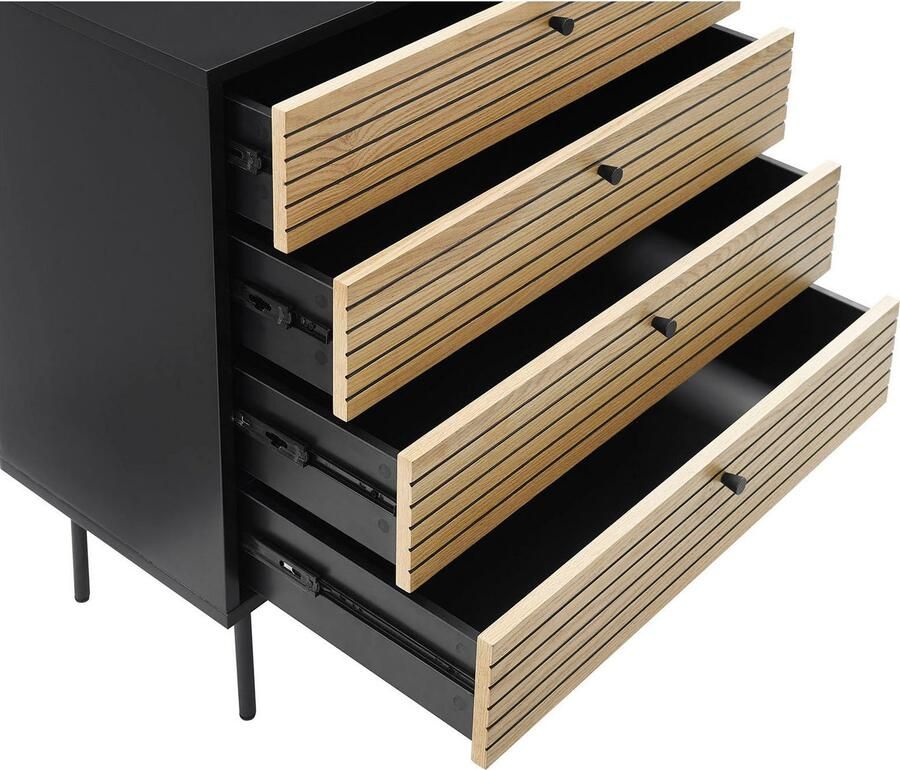 SalesFever Kast Torsby Stilvolle Kommode in scandi design - Foto 6