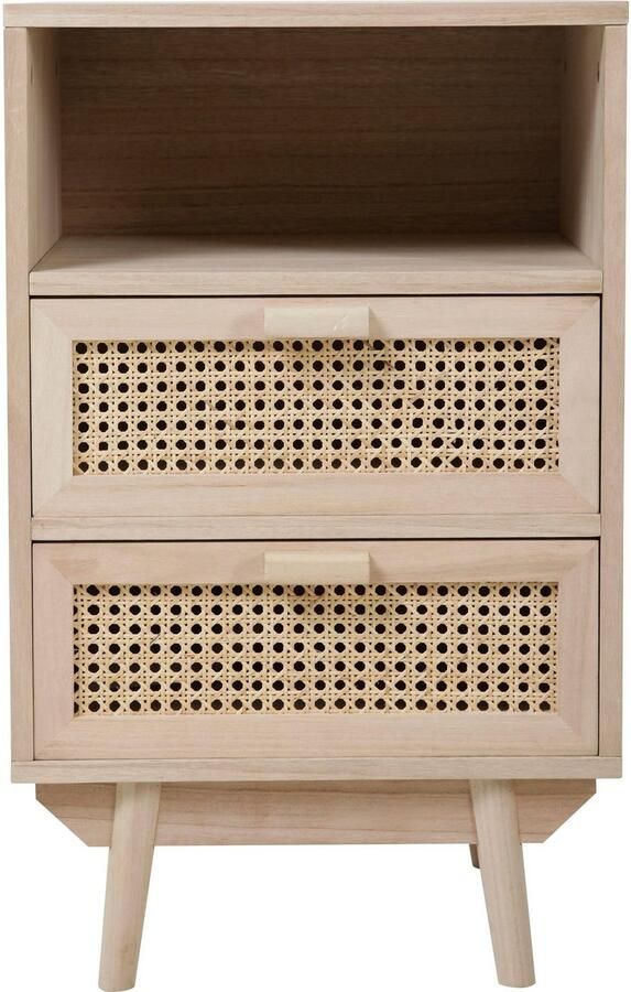 SalesFever Kast Vejle Design-Kommode für Stauraum Ladefronten van rotan-vlechtwerk - Foto 6