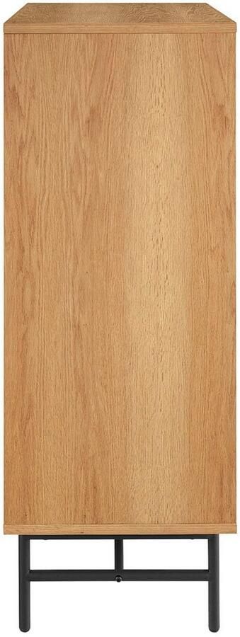 SalesFever Kast Visby Designer Sideboard mit Stil Eiken echt houtfineer - Foto 8