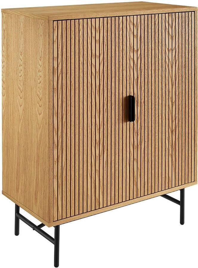 SalesFever Kast Visby Stilvolles Sideboard für den Wohnbereich Eiken echt houtfineer - Foto 5