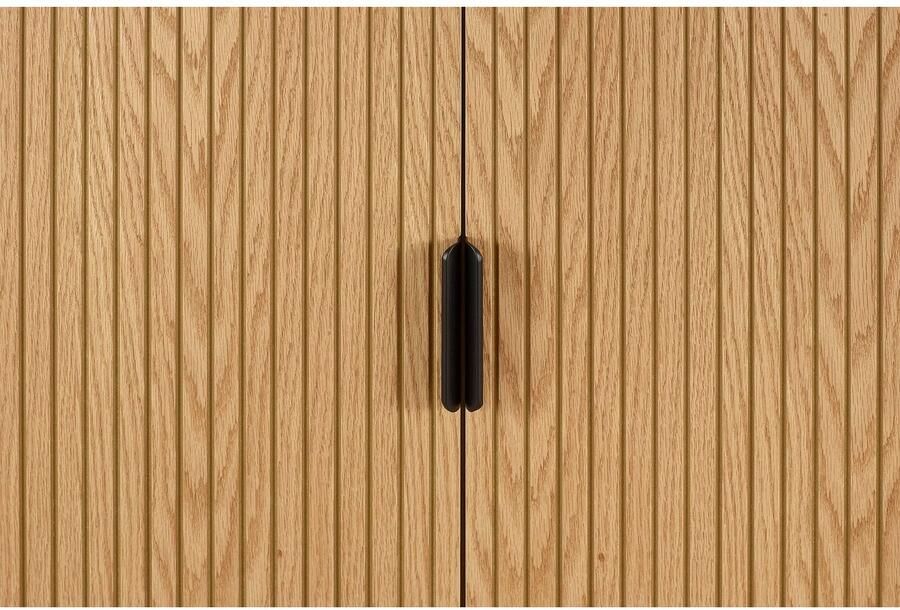 SalesFever Kast Visby Stilvolles Sideboard für den Wohnbereich Eiken echt houtfineer - Foto 6