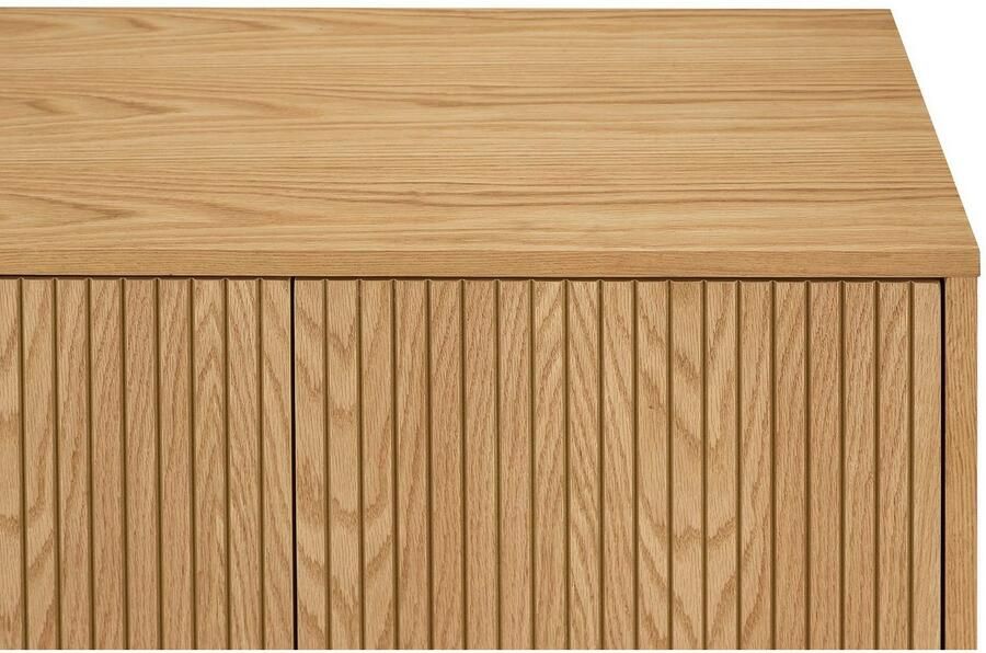 SalesFever Kast Visby Stilvolles Sideboard für den Wohnbereich Eiken echt houtfineer - Foto 7