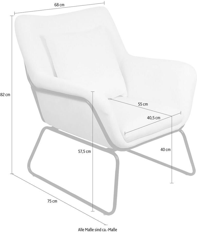 SalesFever Relaxfauteuil Iseo Entspannung pur: Der Relaxsessel met rugkussens - Foto 2