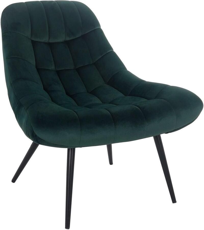 SalesFever Relaxfauteuil Toulon Komfortabler Loungesessel met xxl-stiksels met zwarte of naturelkleurige poten - Foto 4