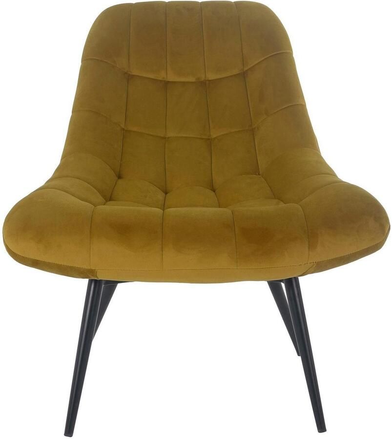 SalesFever Relaxfauteuil Toulon Komfortabler Loungesessel met xxl-stiksels met zwarte of naturelkleurige poten - Foto 4